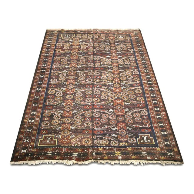 1920s 1920s Persian Balouch Rug For Sale - Image 5 of 6