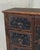 Antique Romanian Folk Painted Pine Cupboard With Drawers and a Door For Sale - Image 4 of 14