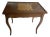 French Country Inlaid Wood Game Table For Sale