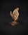 Cocorico Rooster Sculpture in Bronze by Yves Lohé, 1990s For Sale - Image 3 of 12