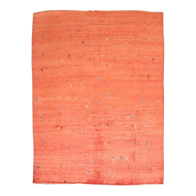 Early 20th Century Red Persian Gabbeh Rug - 8'4" x 10'7" For Sale