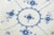 Deep Porcelain Plates with Blue Fluted Decoration from Bing & Grøndahl, 1890s, Set of 2 For Sale - Image 3 of 5
