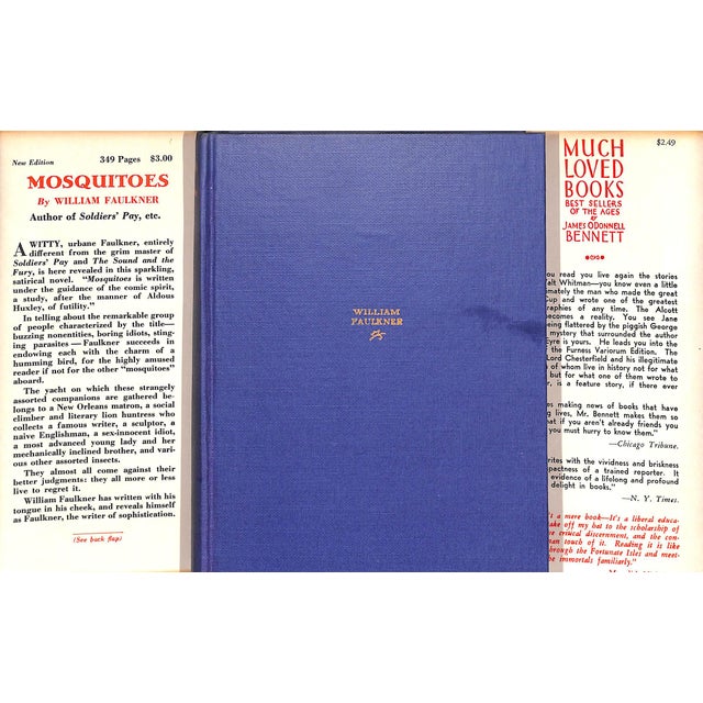 Traditional "Mosquitoes" 1927 Faulkner, William For Sale - Image 3 of 5