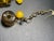 Mid-Century Modern 1940s Exquisite Large Italian Murano Foglia Lampwork Glass Statement Earrings, Pair For Sale - Image 3 of 7