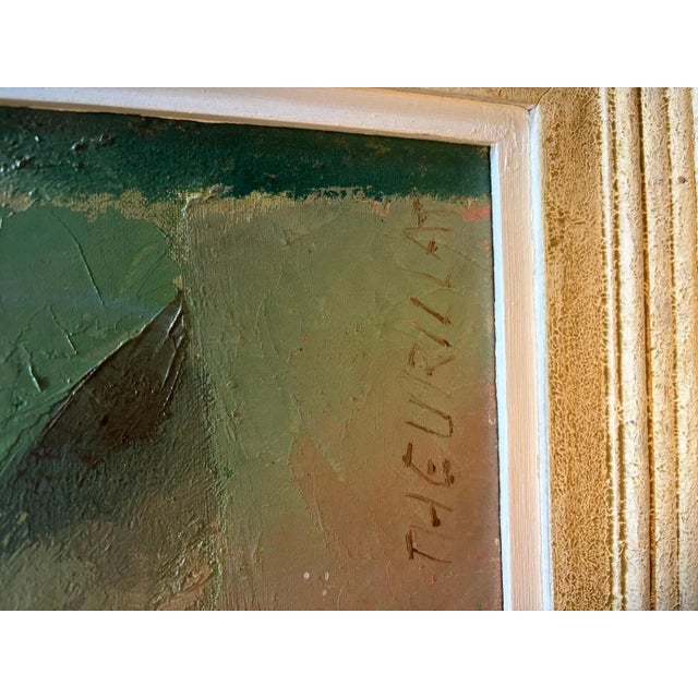 Herbert Theurillat, Countryside Landscape, Oil on Canvas For Sale - Image 4 of 9