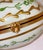 French 1980s French Limoges Porcelain Jewelry Casket With Gilt Ormolu Mounts For Sale - Image 3 of 11