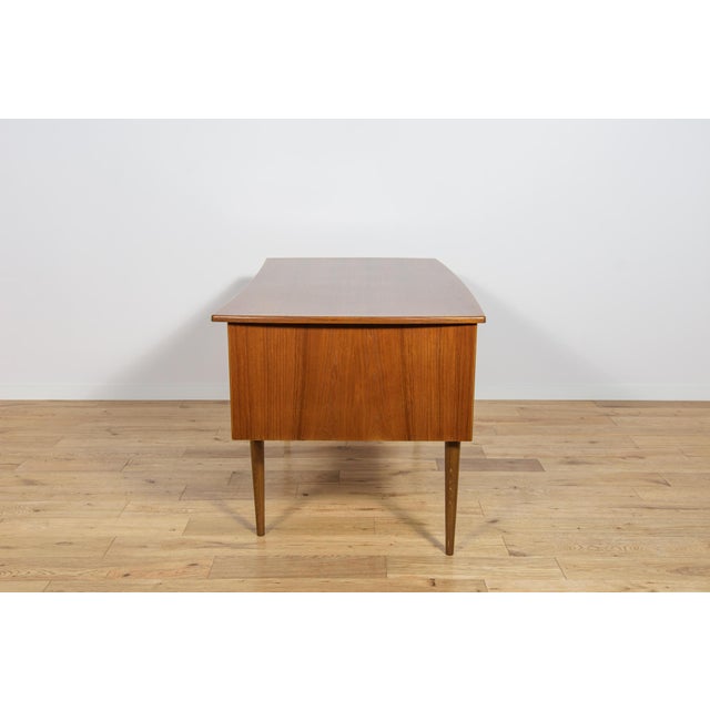 Mid-Century Modern Teak Desk from Edmund Jorgensen, Denmark, 1960s For Sale - Image 6 of 18