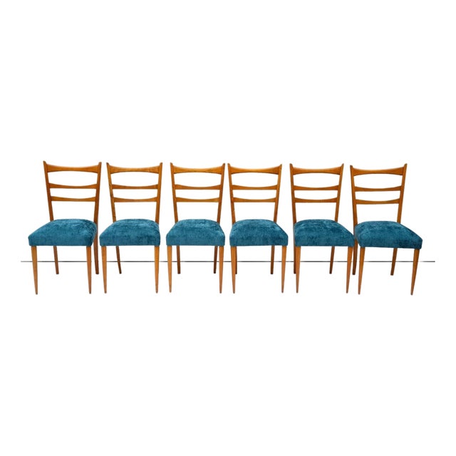 Vintage Chairs, 1960s, Set of 6 For Sale