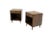 Brown Mid-Century Modern Johnson Walnut Night Stands- a Pair For Sale - Image 8 of 8