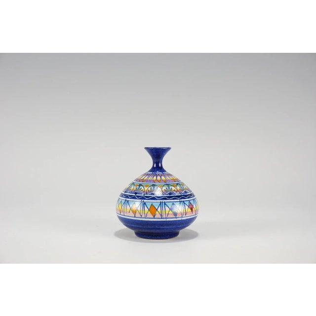 Ceramic Vase by Luigi Damore for Vietri, Italy, 1970s For Sale - Image 6 of 9