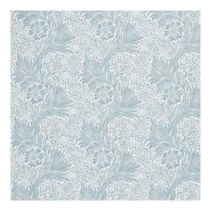 Morris & Co. Pure Marigold Sheer WW Fabric in Soft Blue