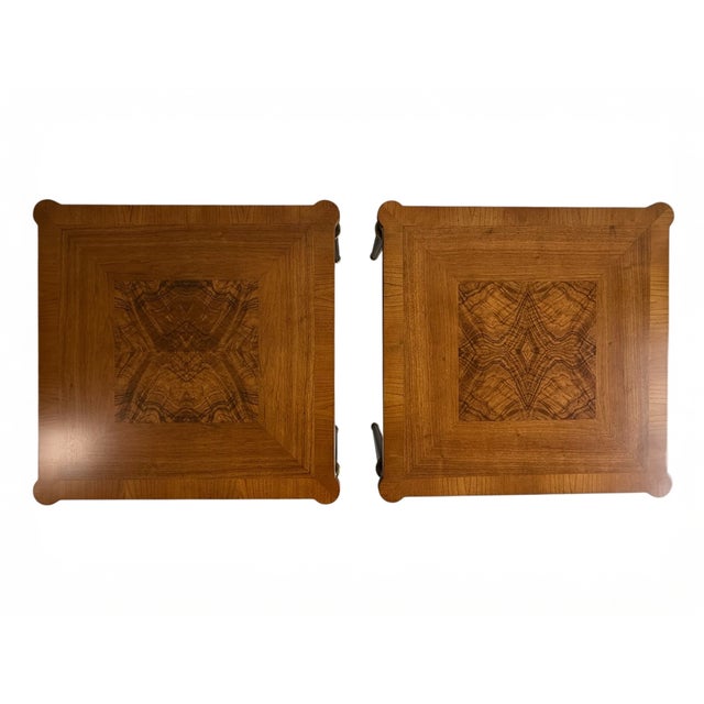 Baker Furniture Company Vintage Baker "Limited Edition" Side Tables For Sale - Image 4 of 14