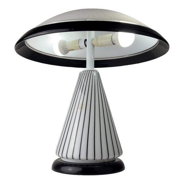 Vintage Murano Table Lamp by Zonca, Italy, 1980s For Sale