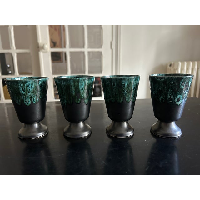 Tea Service from Petit Massé Morvan, 1950s, Set of 11 For Sale - Image 14 of 18