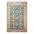 Vintage Egyptian Sultanabad Wool 13x21 Blue, Ivory, & Orange Handmade Oversized Area Rug #1143944 For Sale