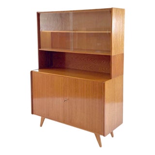 Vintage U-450 Display Cabinet by Jiroutek for Interier Praha, 1960s For Sale