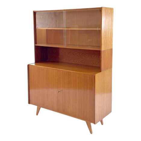 Vintage U-450 Display Cabinet by Jiroutek for Interier Praha, 1960s For Sale