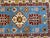 Blue and Burgundy Kazak Wool Runner Rug, Tribal Hallway Rug, 2'9" X 13'1" For Sale - Image 6 of 15