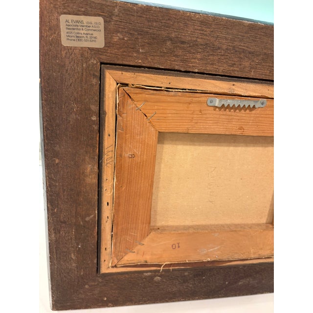 Still Life Vintage Oil Painting of Oranges in Gilt Wood Frame For Sale - Image 13 of 14