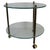 French Brass and Glass Bar Cart, 1950s For Sale - Image 12 of 12