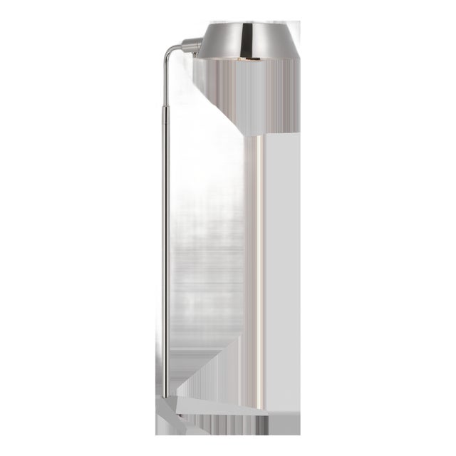 Thomas O'Brien by Visual Comfort Signature Alfie Pharmacy Floor Lamp in Polished Nickel For Sale