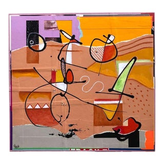 William Finlayson Jr. Mixed Media Painting Titled: If Only / Why not, 2017 For Sale