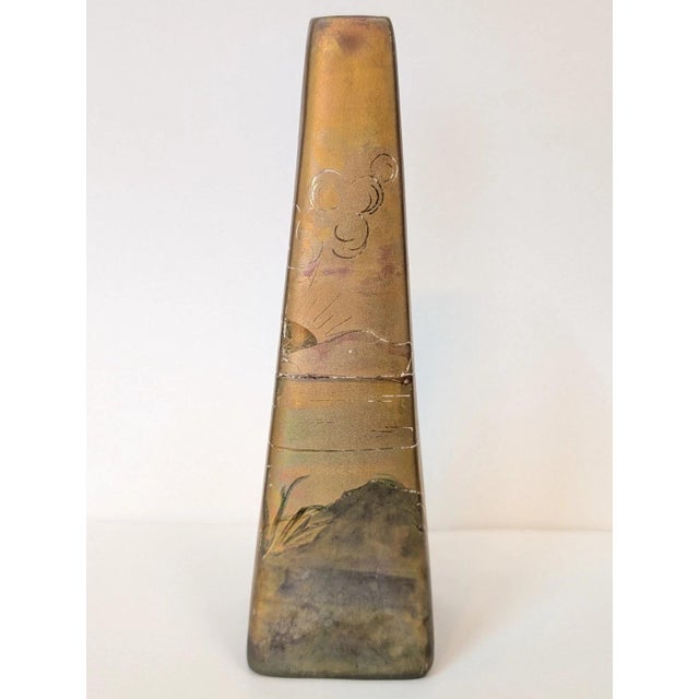 Ceramic Early 20th Century Weller Lasa art pottery For Sale - Image 7 of 12