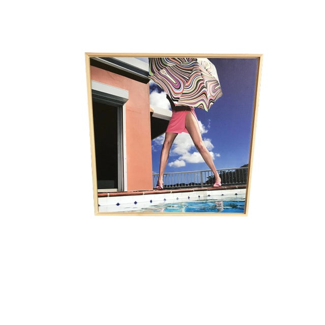 Nicola Majocchi "Umbrella With Legs" Photograph 2003 St. John, v.i. For Sale