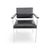 Vintage Chairs in Leather from Lübke, Set of 5 For Sale - Image 4 of 12
