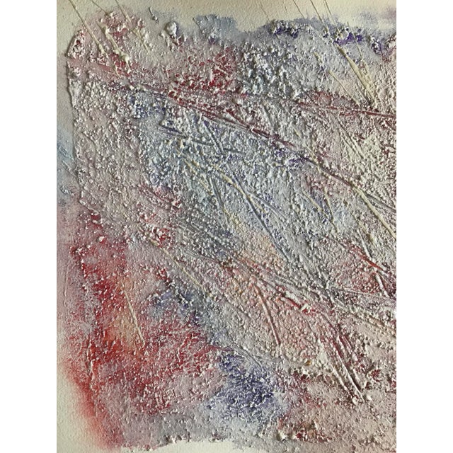 Patricia Zippin "Study For Anaganaga 3/6" 1980s Mixed Media 30.25"x 23", unframed Signed in pencil bottom right and titled...