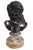 Neoclassical Bronze Bust of Apollo on Marble Pedestal Base For Sale - Image 3 of 6