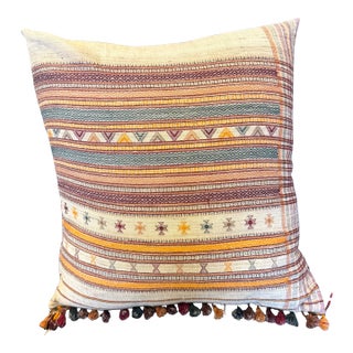 Bespoke Woven Decorative Pillow For Sale