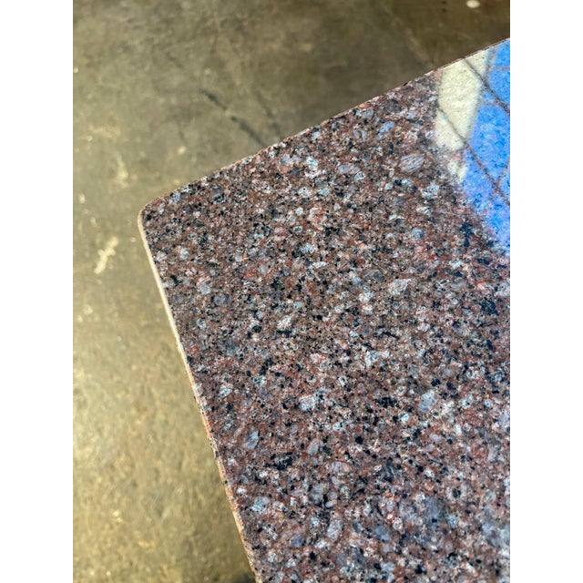 Late 20th Century Architectural Modern Granite Table From Skidmore, Owings & Merrill (Som) Office For Sale - Image 4 of 7