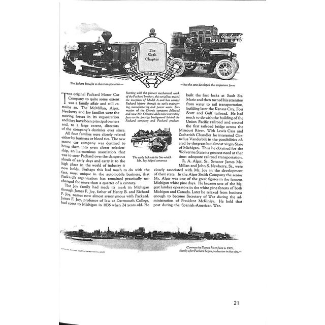 White "Packard: Ask the Man Who Owned One" 1974 Schroeder, Otto A. For Sale - Image 8 of 12