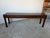 1980s Century Furniture Faux Bamboo Console / Sofa Table With Two Drawers For Sale - Image 10 of 17