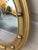 Mid 20th Century American Federal Giltwood Eagle Bullseye Convex Mirror For Sale - Image 5 of 11