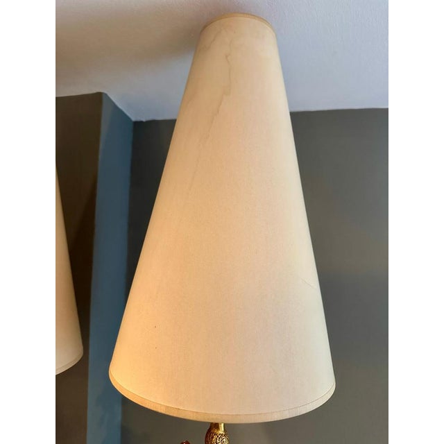 Sun Table Lamps by Pierre Casenove for Fondica, Set of 2 For Sale - Image 4 of 15