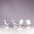 Textile Tulip Chairs with Gray Fabric Cushions by Eero Saarinen for Knoll International, USA, 1960s, Set of 4 For Sale - Image 7 of 12