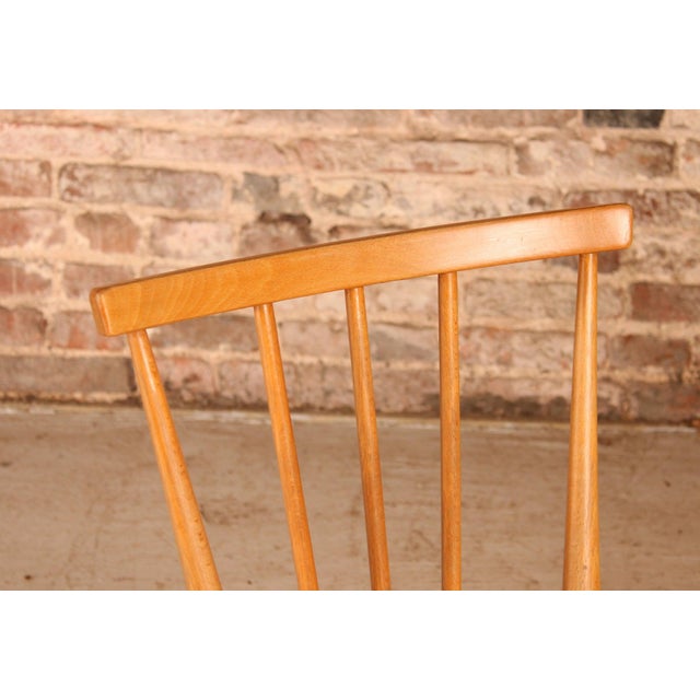 Model 391 Chairs in Elm and Beech from Ercol, 1960s, Set of 4 For Sale - Image 4 of 11