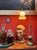 Mexican 1960s Folk Art Americana Barbershop Carved Wood Bust of a Man For Sale - Image 3 of 12