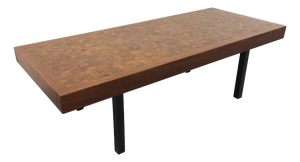 Vintage Rectangular Coffee Table by Dieter Wackerlin, 1970s