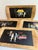 1950s Signed Kentley "The Romance of Fifi and Pepe" Full Set(4) Wooden Tray For Sale - Image 9 of 16