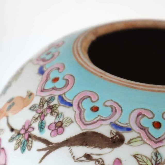 Ceramic Chinese Vase in Decorated Porcelain For Sale - Image 7 of 17