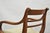 Vintage English Regency Style Cane Seat Mahogany Saber Leg Arm Chairs - A Pair For Sale - Image 17 of 18