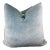 Perennials "Big Softy" in Zephr Indoor/Outdoor Velvet Pillows- a Pair For Sale