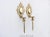 Rococo Pair of Vintage Brass Ornate Wall Sconces French Style For Sale - Image 3 of 10