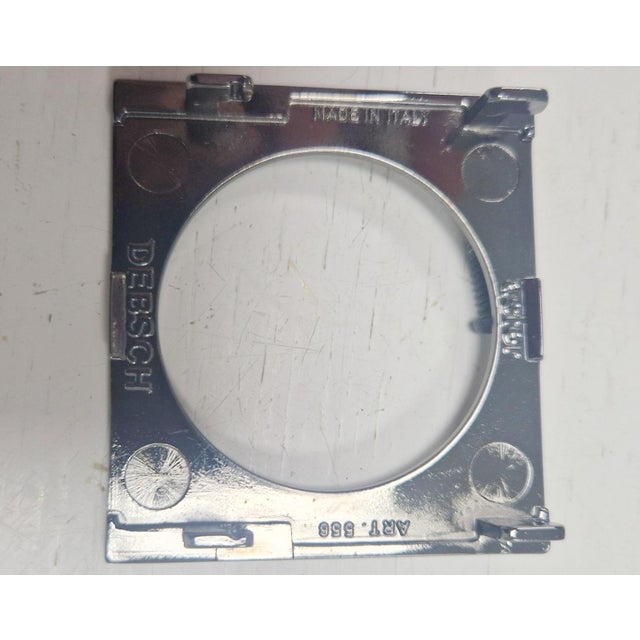 Black Postmodern Wall Lamp Metal Spot by Debsch Aster, Italy, 1980s For Sale - Image 8 of 18