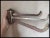 An Antique Industrial wall mount Architectural Wall Hook or Hanger. The Hooks are made from nickel plated brass and has a...