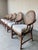 Henry Link Newly Upholstered Vintage Rattan & Cane Oval-Back Dining Chairs | Set of 6 For Sale - Image 4 of 15