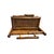 Brown Mid 20th Century Bamboo Wall Shelf For Sale - Image 8 of 9